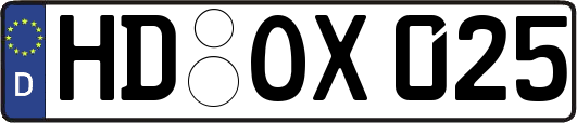 HD-OX025