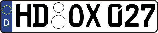 HD-OX027