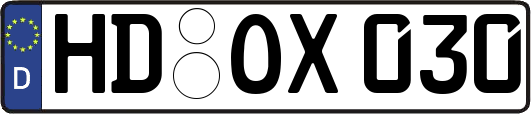 HD-OX030