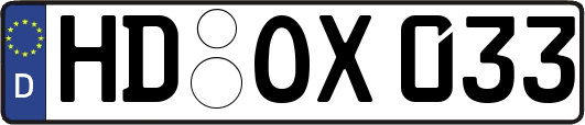 HD-OX033