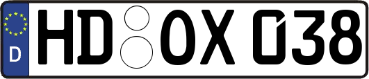 HD-OX038