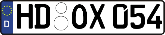 HD-OX054