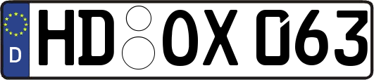 HD-OX063