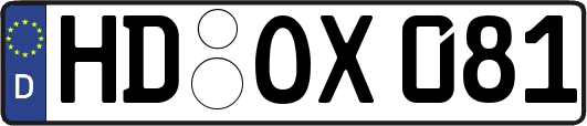HD-OX081