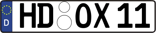 HD-OX11