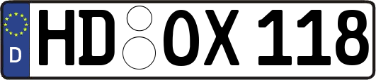 HD-OX118