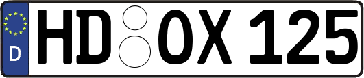 HD-OX125
