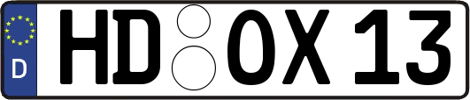 HD-OX13