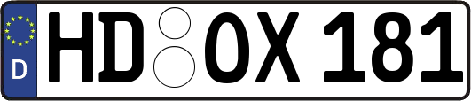 HD-OX181