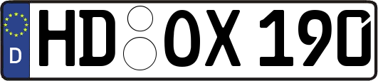 HD-OX190