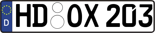 HD-OX203