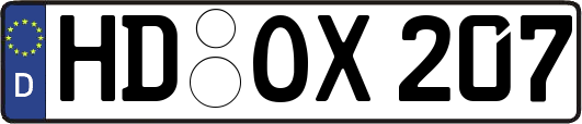 HD-OX207