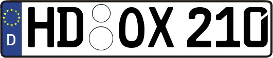 HD-OX210
