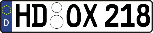 HD-OX218