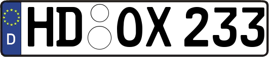 HD-OX233