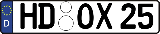 HD-OX25