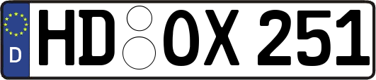 HD-OX251