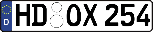 HD-OX254