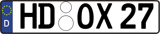 HD-OX27