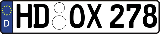 HD-OX278
