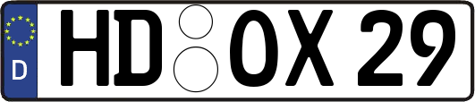 HD-OX29
