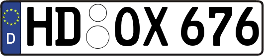 HD-OX676