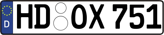 HD-OX751