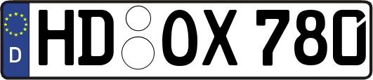 HD-OX780
