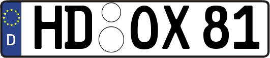 HD-OX81