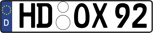 HD-OX92