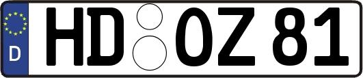 HD-OZ81