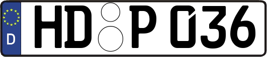 HD-P036