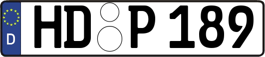 HD-P189