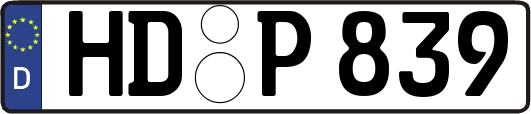 HD-P839