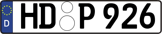 HD-P926