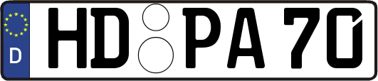 HD-PA70