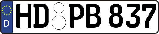 HD-PB837
