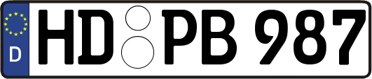 HD-PB987