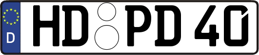 HD-PD40
