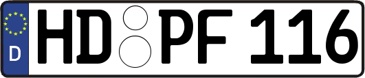 HD-PF116