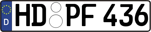 HD-PF436