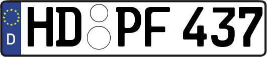 HD-PF437