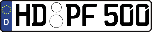 HD-PF500