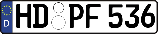 HD-PF536