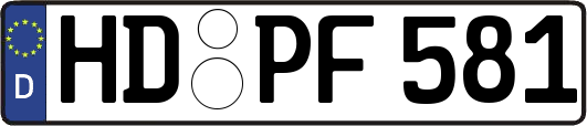 HD-PF581