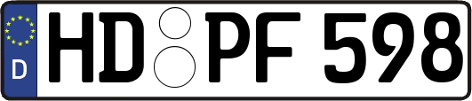 HD-PF598