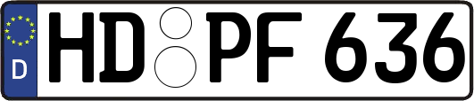 HD-PF636
