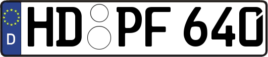 HD-PF640