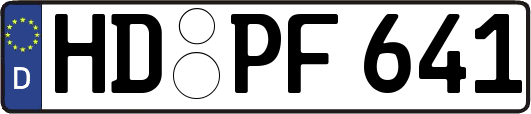 HD-PF641