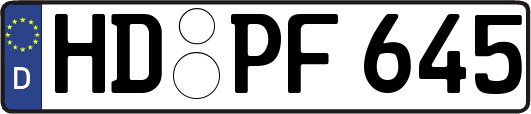 HD-PF645